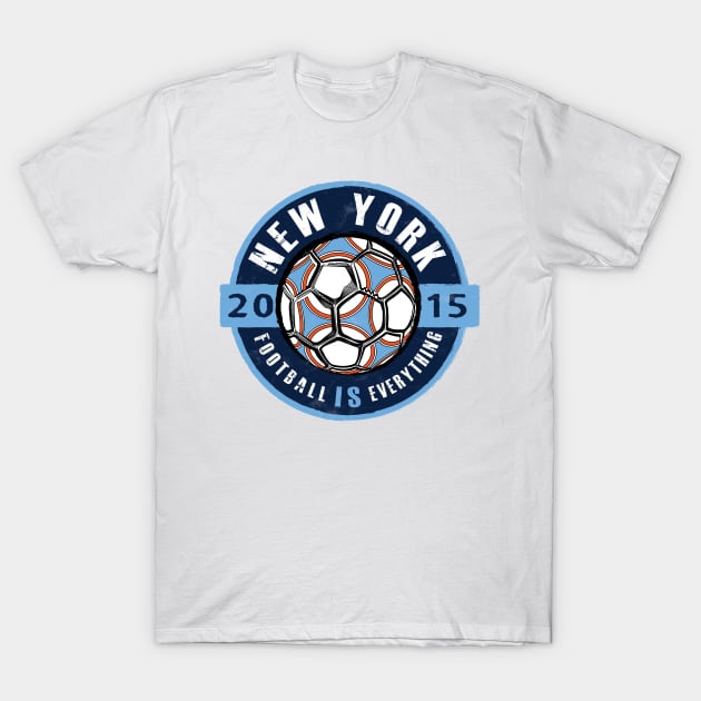 Football Is Everything - New York City Vintage T-Shirt by FOOTBALL IS EVERYTHING